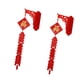 thumbnail image 4 of 2x Decoraciones de Año Nuevo Chino Colgante Festivo Rojo Tradicional 2026 Caballo Lunar estilo D, 4 of 7