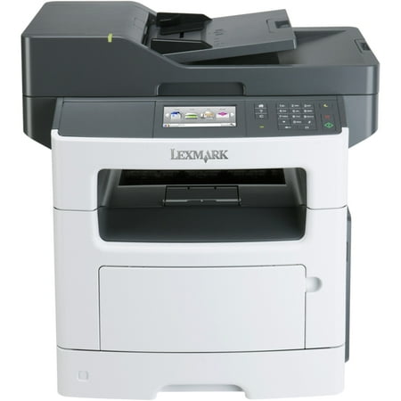Lexmark MX511DE Laser Multifunction Printer - Monochrome - Plain Paper Print - Desktop - Copier/Fax/Printer/Scanner - 45 ppm Mono Print - 1200 x 1200 dpi Print - Automatic Duplex Print - 45 cpm Mono C