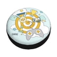 thumbnail image 2 of ZNDUO Game Shield Reward Pattern Spare Tire Cover, Universal Spare Tire Wheel Covers 14 inch, 2 of 8