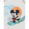 thumbnail image 3 of Mickey Mouse Toddler Boy Rash Guard Swim Set, 2-Piece, Sizes 12M-5T, 3 of 3