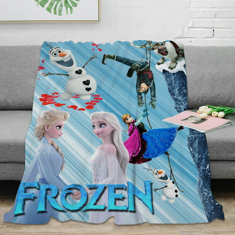 Frozen Fleece Tie Blanket 