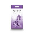 thumbnail image 1 of Rear Assets Aluminum Anal Plug, Medium, Purple, 1 of 5
