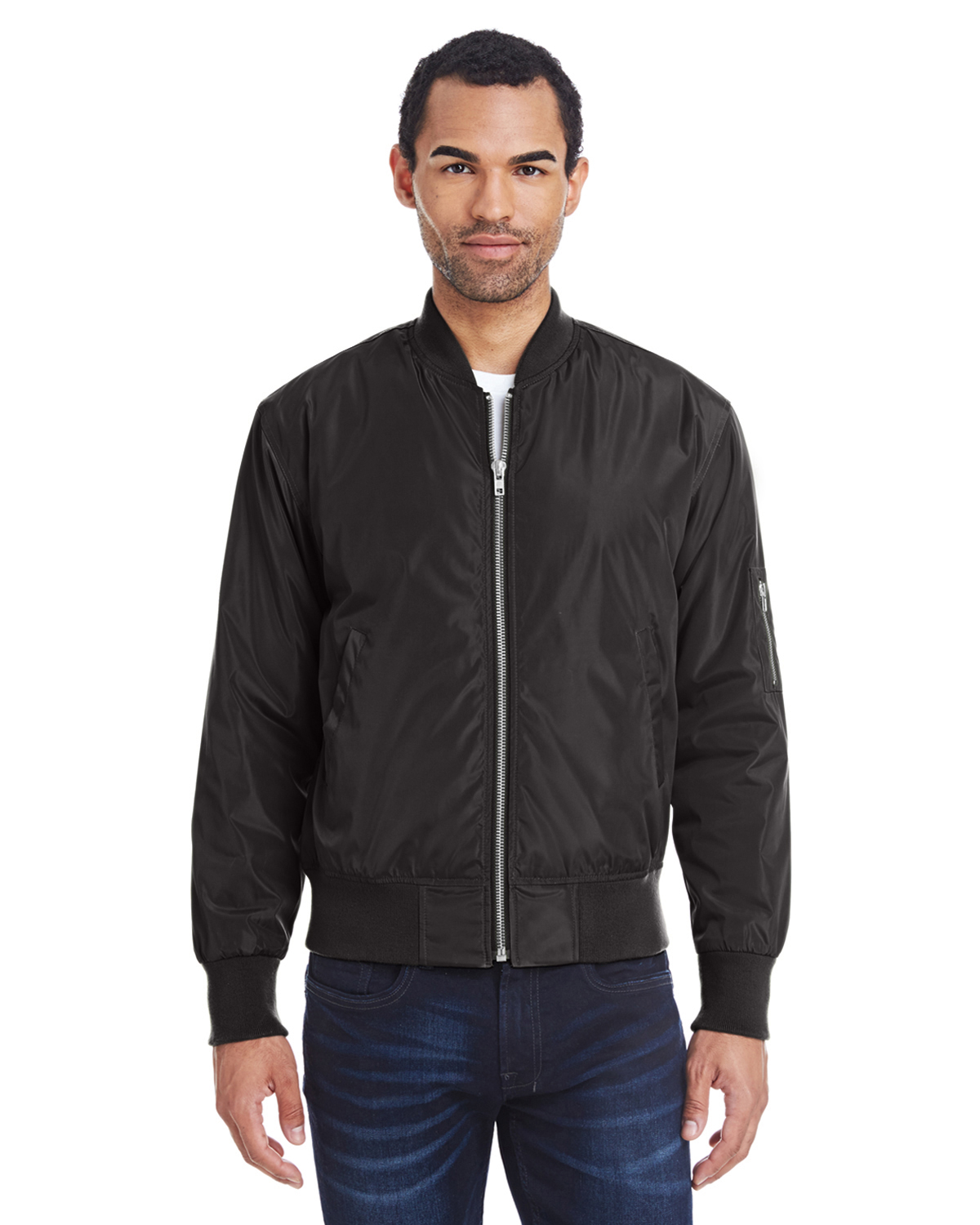 Threadfast Unisex Bomber Jacket 395J 