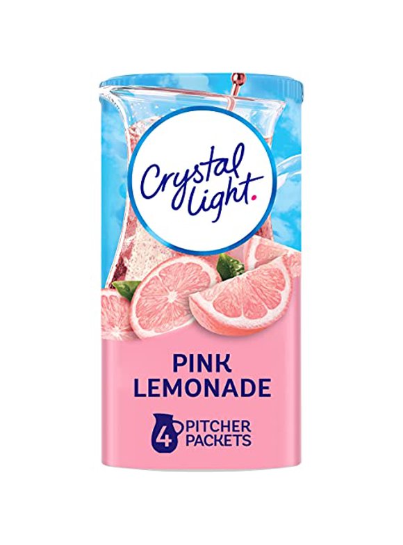 Crystal Light Powdered Drink Mixes in Beverages