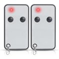 thumbnail image 1 of Set of 2 Remote Control for Roger E80 TX52R 2 Channels 433.92 MHz for Gate and Garage Replacement Remote Control, 1 of 5