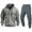 Light Gray, variant on MLQIDK 2 Piece Set Mens Track Suits Fleece Hoodie and Cargo Sweatpants Workout Gym Jogging Sweat Suits Lounge Outfit Casual Athletic Sweatsuits Big and Tall Winter Suit Sets Blue 3XL