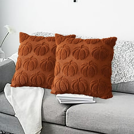 

Pumpkin Fall Decorative Throw Pillow Covers clearance sale