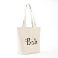 thumbnail image 7 of CafePress - Bestie Tote Bag - Unisex Canvas Tote Bag, Beige, 1-Piece, 7 of 7