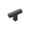Matte Black, variant on Hickory Hardware Hh079668 Skylight 1-5/8" Wide Square T Bar Cabinet Knob / Drawer Knob -