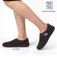 thumbnail image 3 of Barerun Men Shoes Diabetic Friendly Flats,Wide,Adjustable,Square Toe,Size 11, 3 of 10