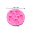 thumbnail image 3 of TIELUTT Mini Silicone Mould Fondant Cake Chocolate Small Candy Silicone Chocolate Pen for Baking Chocolate compatible with Machine Kids Hard Candy Metal Baking Cake Set for Beginners, 3 of 5