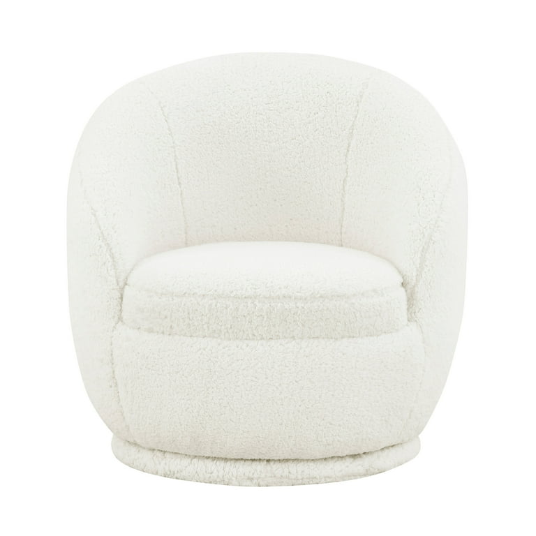 Kids sherpa swivel chair sale