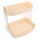 thumbnail image 4 of Organizador de maquillaje de gran capacidad: soporte organizador de sobremesa de 2 niveles, estante de plástico para guardar joyas, artículos de papelería y más., 4 of 5