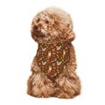 thumbnail image 5 of JUNZAN Autumn Thanksgiving Dog Bandanas,Dog Bandanas Scarf Triangle Bibs Kerchief Flannel Thicken Cotton Bandana for Small Medium Large Dogs and Cats, 5 of 6