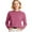 28#Hot Pink, variant on Sweaters for Women Cozy Crew Neck Long Sleeve Pullover Tops Sweaters Y2k Soft Lightweight Knit Sweater 2025 Blue S