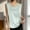 Mint Green, variant on Womens Casual Satin Tank Tops Crew Neck Sleeveless Shirts Loose Fit Tunic Blouse Summer Basic Tops