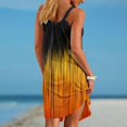 thumbnail image 4 of Ichuanyi liquidación moda para mujeres sexy sin mangas con estampado a rayas estampado estampado vestido de playa suelta ICHUANYI WER2023081606055, 4 of 5
