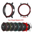 thumbnail image 4 of Protector de pantalla, carcasa dura, película para Pixel Smartwatch, funda de parachoques, 4 of 5
