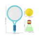 thumbnail image 4 of Raquetas Tenis  Badminton 2 Padel Y 4 Pelotas Set Niños Juego Malubero  Azul, 4 of 4