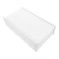 thumbnail image 1 of Minkissy 1Set White Rectangular Cash Drawer Tray for Money Divider for Use, 1 of 8