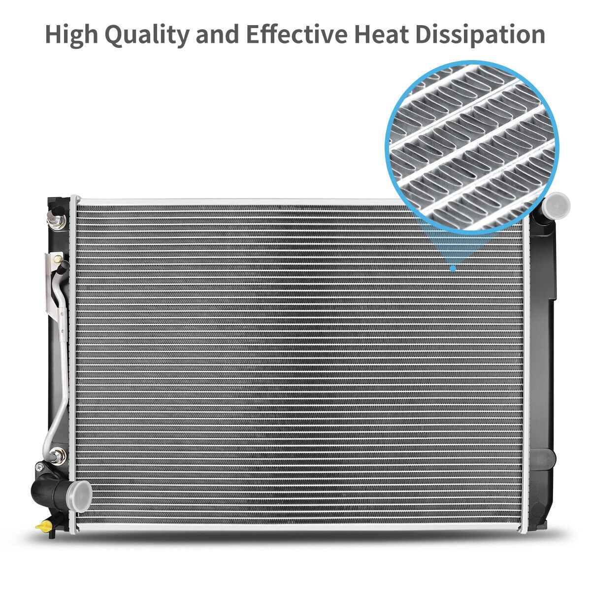 RVNI Radiator Complete Radiator Compatible with 2005-2006 Toyota Sienna 3.3L V6