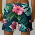 thumbnail image 6 of UVEASISHA Hawaiian Trunks for Men,Mens Swim Trunks Quick Dry Bathing Suits Summer Holiday Beach Board Shorts 2025 Sales Today Clearance, 6 of 6