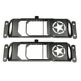thumbnail image 2 of Par de clavijas de piezaza de pedal plegable para puerta de tejado de metal para JK Sharpla Pedal de reposo de pie auto, 2 of 8