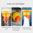 thumbnail image 6 of Bathroom Toilet Bowl Gasket Floor Outlet Drain Pipe Flange Rings Prevent Backflow Toilet Flange Sealing Rings Enduring, 6 of 9
