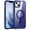 Blue, variant on MonsDirect Magnetic Case for iPhone 15, Compatible with MagSafe Wireless Charging, Slim Protective Translucent Matte Case Cover Hard Plastic Shell for iPhone 15 6.1'' 2023, Black