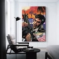 thumbnail image 3 of Scarface Poster Canvas Wall Art Painting Wall Decor, 3 of 5