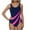 Navy, variant on Color Block One Piece Swimsuits for Women Tummy-Control Womens Tankini Swimwear Padded Low Back Bathing Suits Army Green, XL