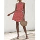 thumbnail image 1 of Vestido corto con cuello halter ANGGREK Poliuretano estampado de Corazón, 1 of 6