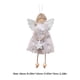 thumbnail image 3 of Adornos Juguete Niña Ángel Navidad Lindos Muñecos para Bebés Regalos (gris), 3 of 3