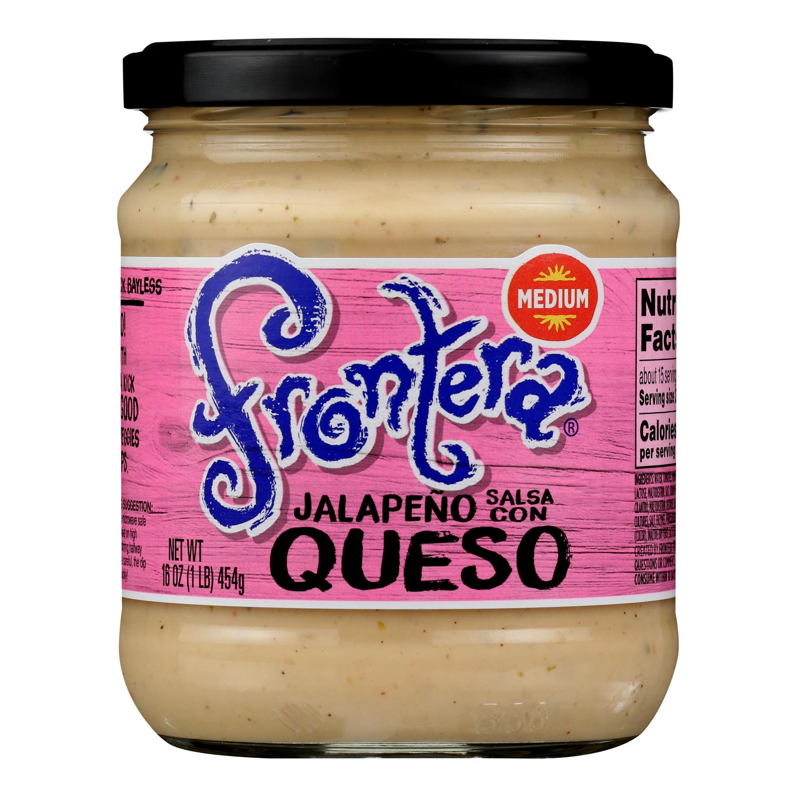 Frontera Foods Salsa Jalapeno Con Queso Case Of 616 Oz