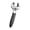 12 inches, variant on 8/10/12inch Ratcheting Adjustable Wrench Pipe Forceps Wide Opening Spanner Antislip Grip Wrench for Maintenance Plumbing