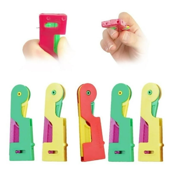 Automatic Needle Threader, Needle Threaders for Hand Sewing Plastic Sewing Machine Needle Threade for Embroidery Cross Stitch Craft
