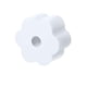 thumbnail image 1 of Bewildely Vasos con forma de flor Turner Espuma giratoria Inserciones ligeras Accesorios Vaso resistente al desgaste Botellas de esponja Cocina y Comedor Blanco 95mm Bewildely HA062988-06B, 1 of 3