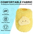thumbnail image 4 of TELOLY Kitten Clothes,Polyester Dog Sweaters for Small Dogs Girl for Pets Under 1.10 Lbs,Winter Warm Extra Small Chicken Dog Sweater,Style1,Xxs, 4 of 7