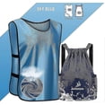 thumbnail image 3 of 6 Pack Pinnies Scrimmage Vests Jersey Compatible Soccer Basketball Hockey Adult, 3 of 5