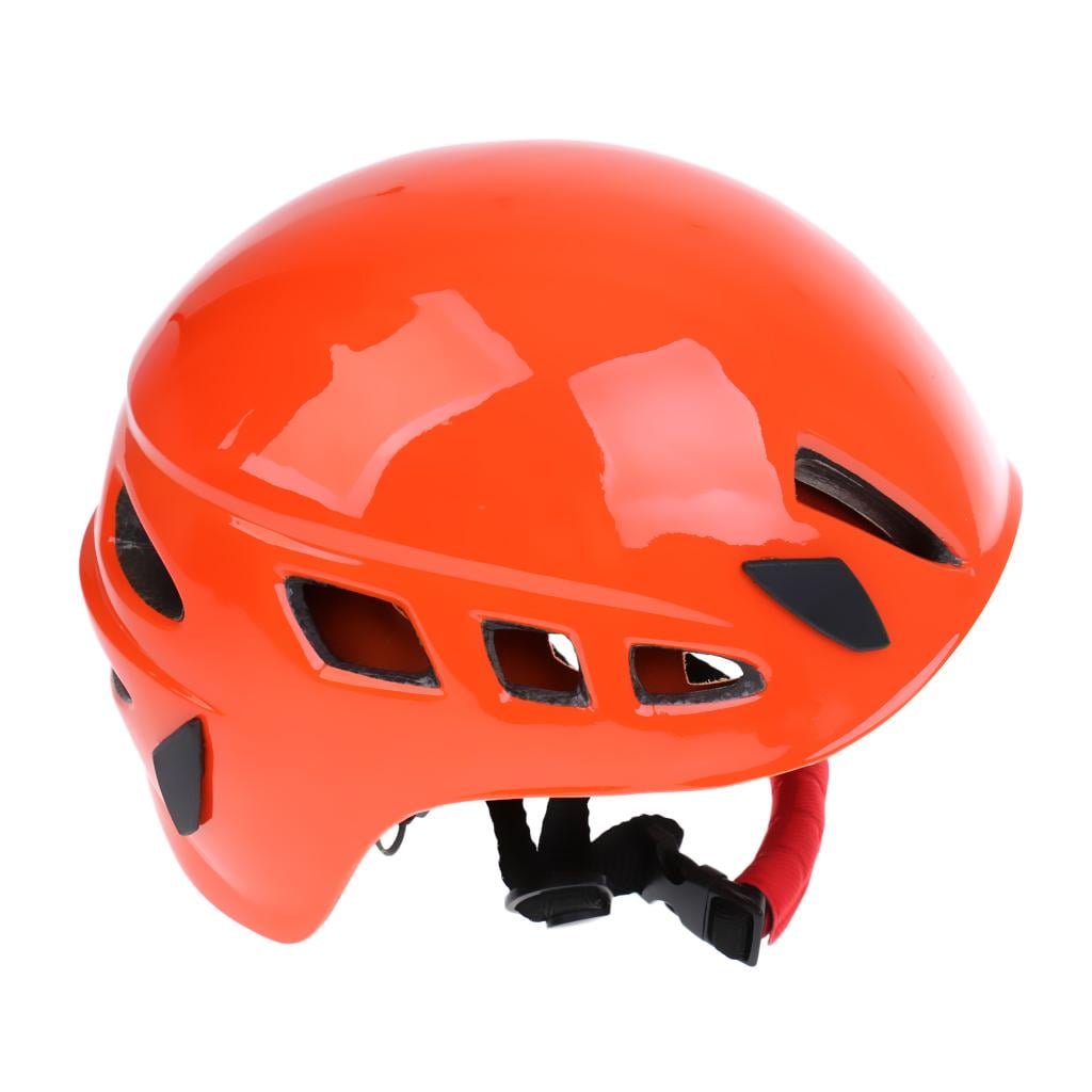 Scaffolding Rock Climbing Hard Hat 25.7x20.5cm Orange