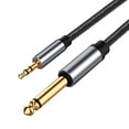 thumbnail image 7 of Kokiya 1/4 inch TS to 3.5mm TRS Cable 1/4 inch TS Mono to 1/8 inch TRS Stereo Cable for, 7 of 7