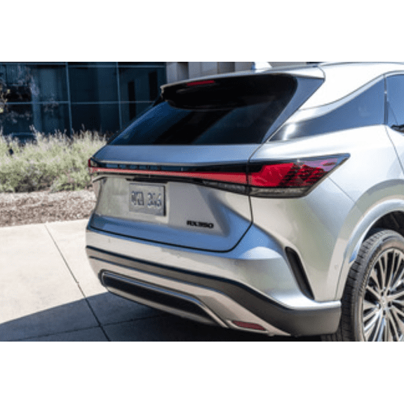 LEXUS OEM FACTORY BLACK EMBLEM OVERLAYS 2023-2025 RX350