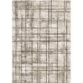 thumbnail image 2 of Mainstays Crosshatch 7'10" X 10' Brown Geometric Area Rug, 2 of 7
