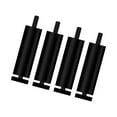 thumbnail image 5 of 4Pcs Sofa Feet Furniture Legs Modern Style Replacement Couch Legs Adjustable Height Support Leg for Furniture for Shelves Desks Night Stand black 15cm, 5 of 9