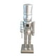 thumbnail image 2 of Figura de Cascanueces Navideño, Regalo de Navidad, Adorno de Mesa, Estatua Decorativa Plata, 2 of 9