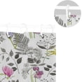thumbnail image 5 of Coolnut Flowers Pattern Shower Curtain Bathroom Decor Watercolor Shower Curtain Sets Fabric Cloth Bathroom Curtains with Hooks 72x72 Inch, 5 of 5