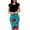 Green, variant on TSADFHJI Corduroy Skirts for Women Long Fashion Women Sexy O-Neck Short Sleeve Splicing Flower Printing Dress Xxl Red