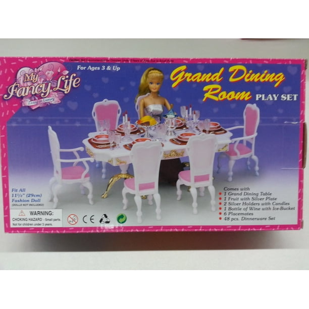 My Fancy Life Grand Dinning Room For 11 5 Fashion Doll And