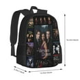 thumbnail image 4 of The Vampire Diaries Backpack,3d Print Laptop Backpack Lightweight Casual Daypack Bookbag Multi-Function Travel Backpack 16.5 In, 4 of 7