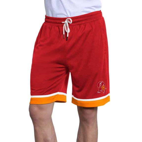 Men's Starter  Red Tampa Bay Buccaneers Throwback Power Play Mesh Shorts